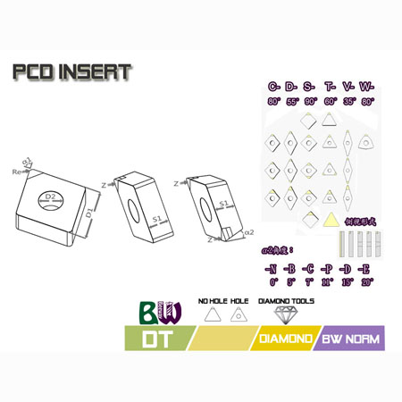 PCD সন্নিবেশ - DT-5