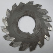 Circular saw with metal ceramic blade