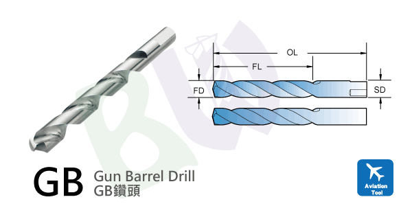 刀具,数控铣刀,航太专用DLC镀层GB钻头