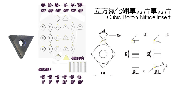 立方氮化硼车刀片