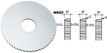 刀具-全钨钢交错刃圆锯片-MSS2