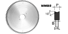 刀具-精密裁板圆锯片-WMD2