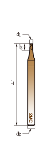 cut tool-2 Flute End Mills