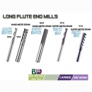 longueur end mill - 2XZ, 4XZ,  6XZ, 2TX, 4TX