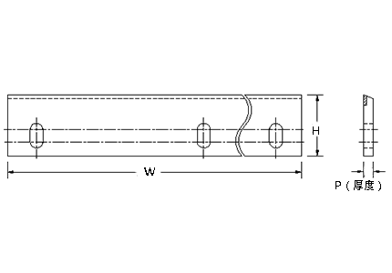 tool-Corrugated Industry-Serrated Helico-sheeter Knives