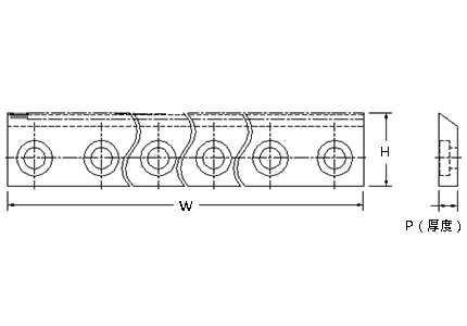 tool-Corrugated Industry-Serrated Helico-sheeter Knives