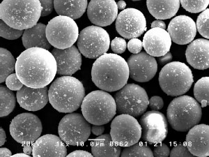奈米核殼粒子-ACF粒子SEM照片簡說